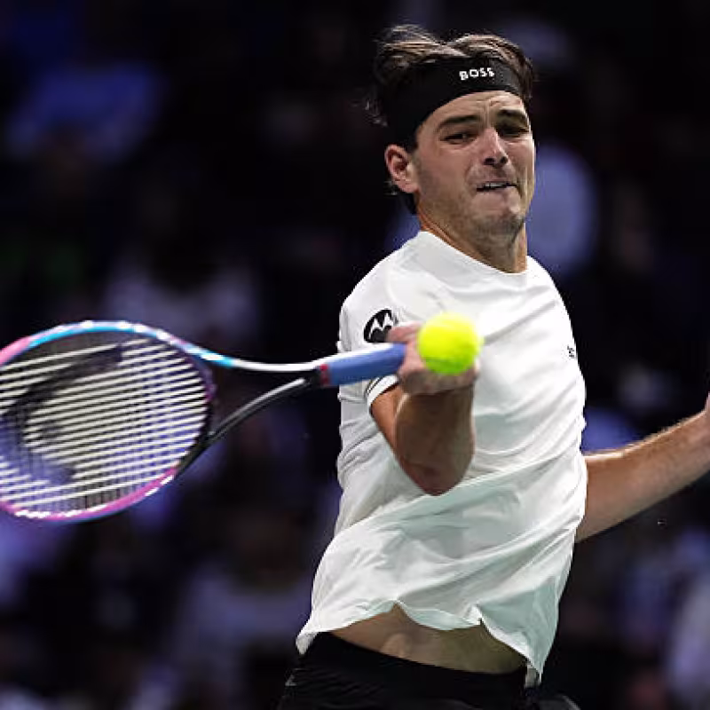 Taylor Fritz, in Paris 2025. Photo: gettyimages