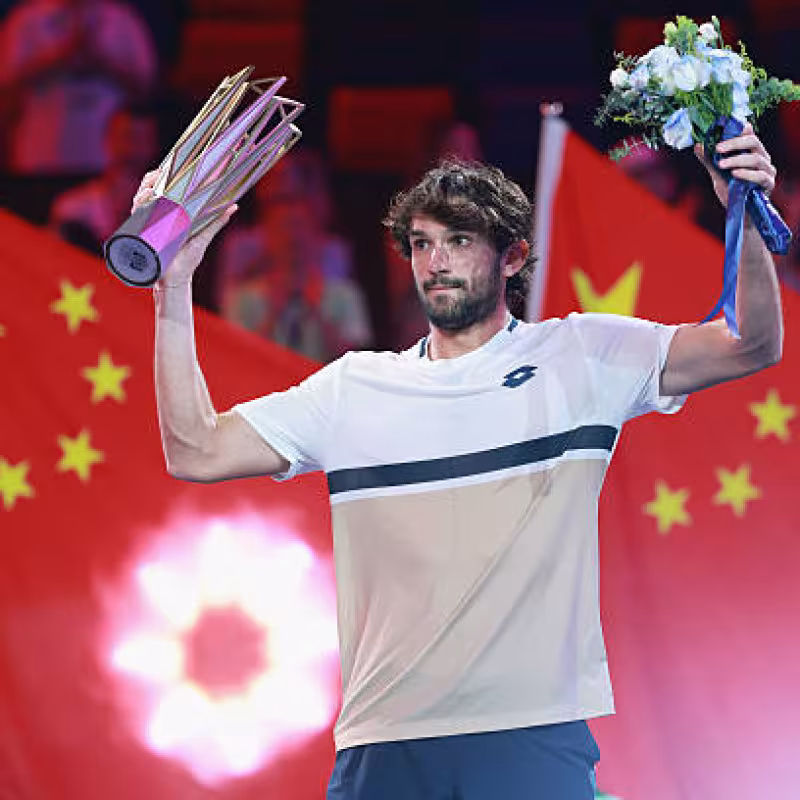 Valentin Vacherot, money from Shanghai. Photo: gettyimages