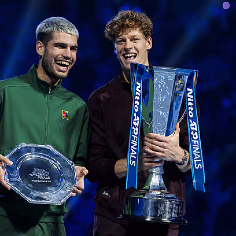 "In the best days of Sinner and Alcaraz, they probably match the level of the Big 3." Photo: Getty Images