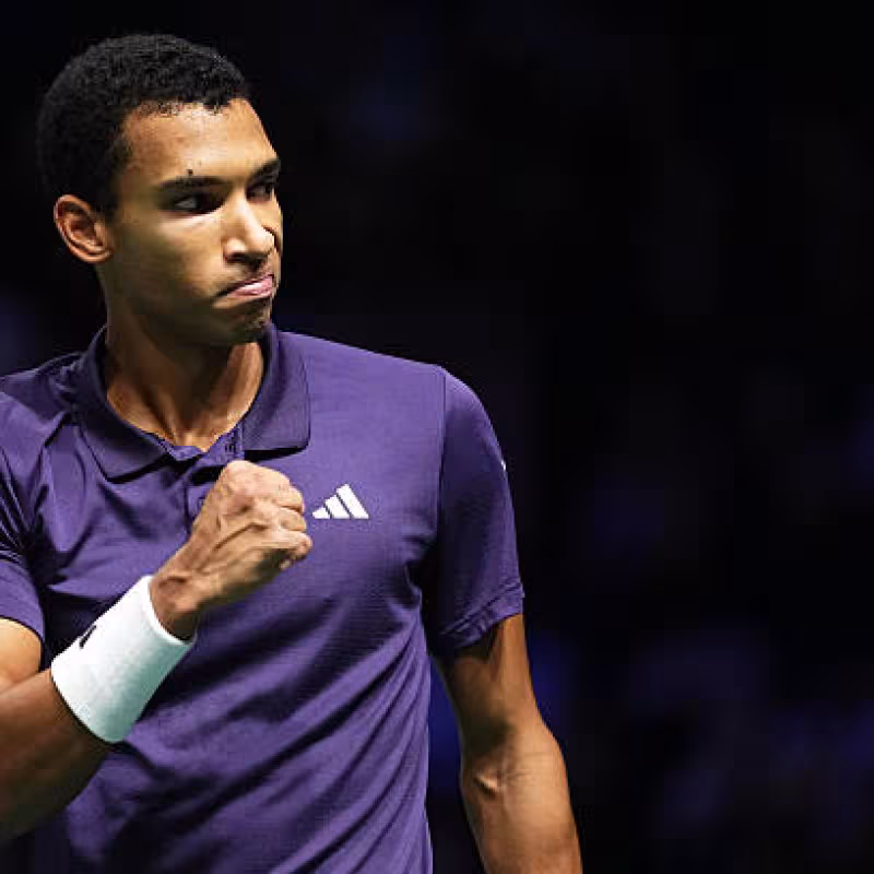 Aliassime wants to be a master: neutralizes Bublik, reaches the final in Paris, and is one step away from the Finals. Photo: Gettyimages