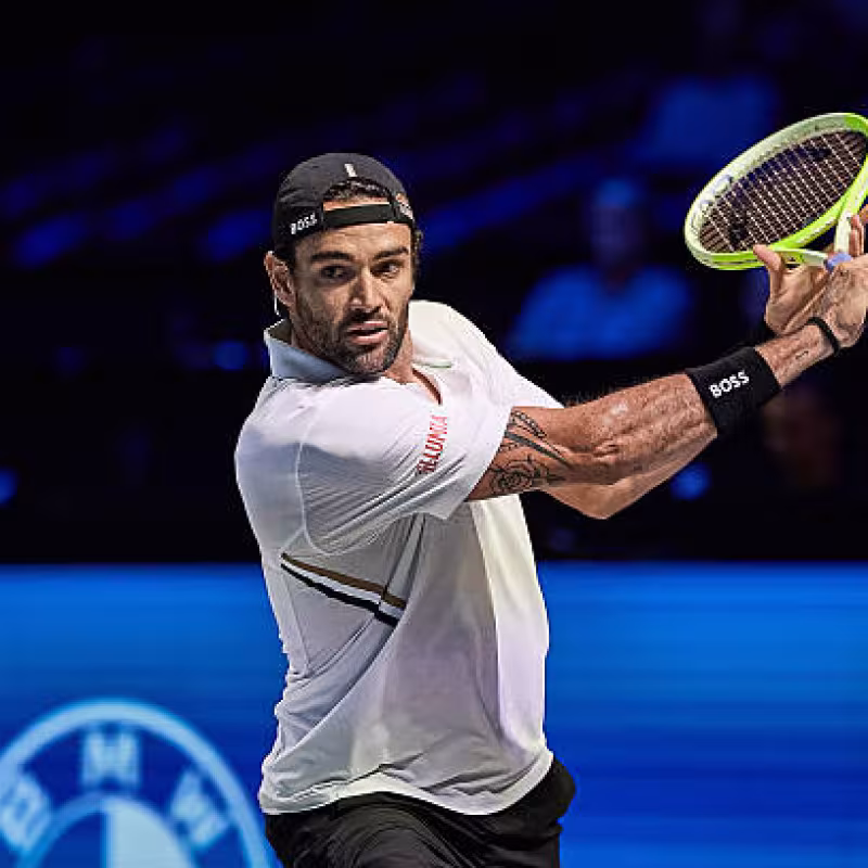 ATP Metz 2025. Berrettini finds no rival in Halys and Perricard falls against the 222nd in the world. Photo: Gettyimages