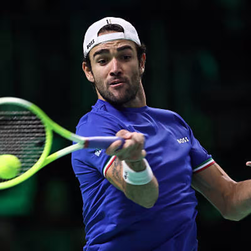 Berrettini, after defeating Carreño: "We still have to take more steps, I hope it's just another match." Photo: Gettyimages