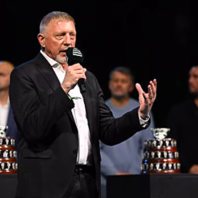 Becker's forecast with Bublik for 2026. Source: Getty.