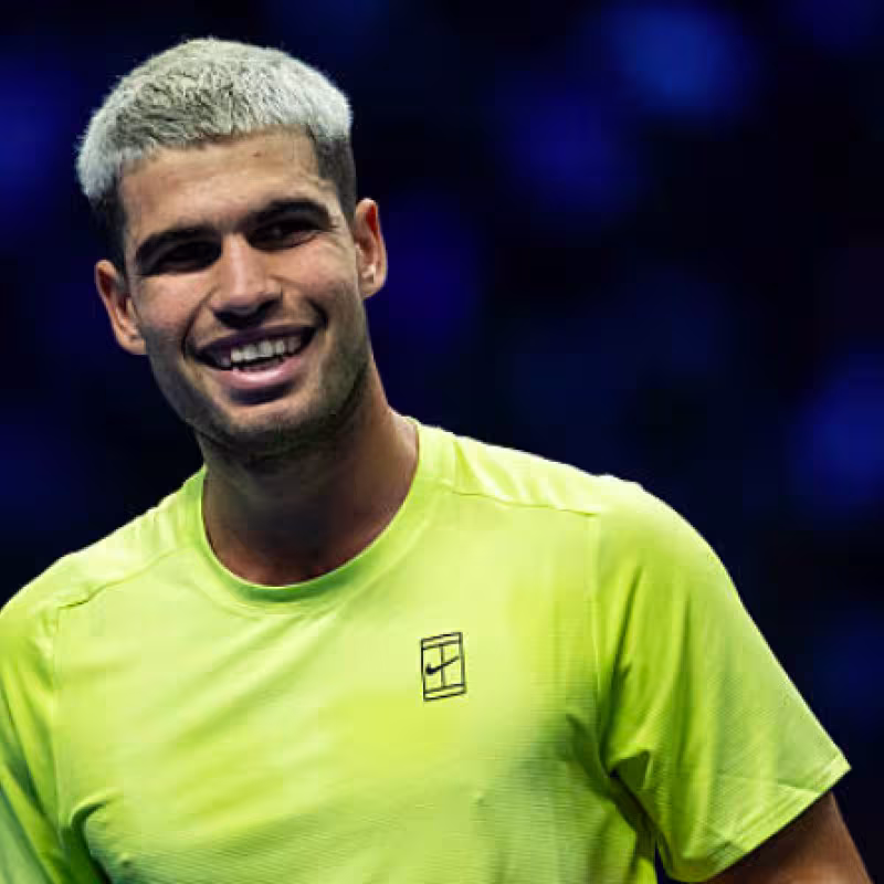 Alcaraz comments on having Musetti in his group instead of Djokovic. Source: Getty