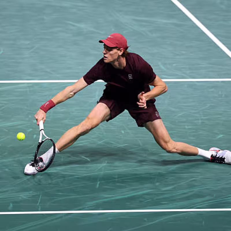 The data that confirms Sinner's great moment at the Masters 1000 in Paris. Photo: Gettyimages