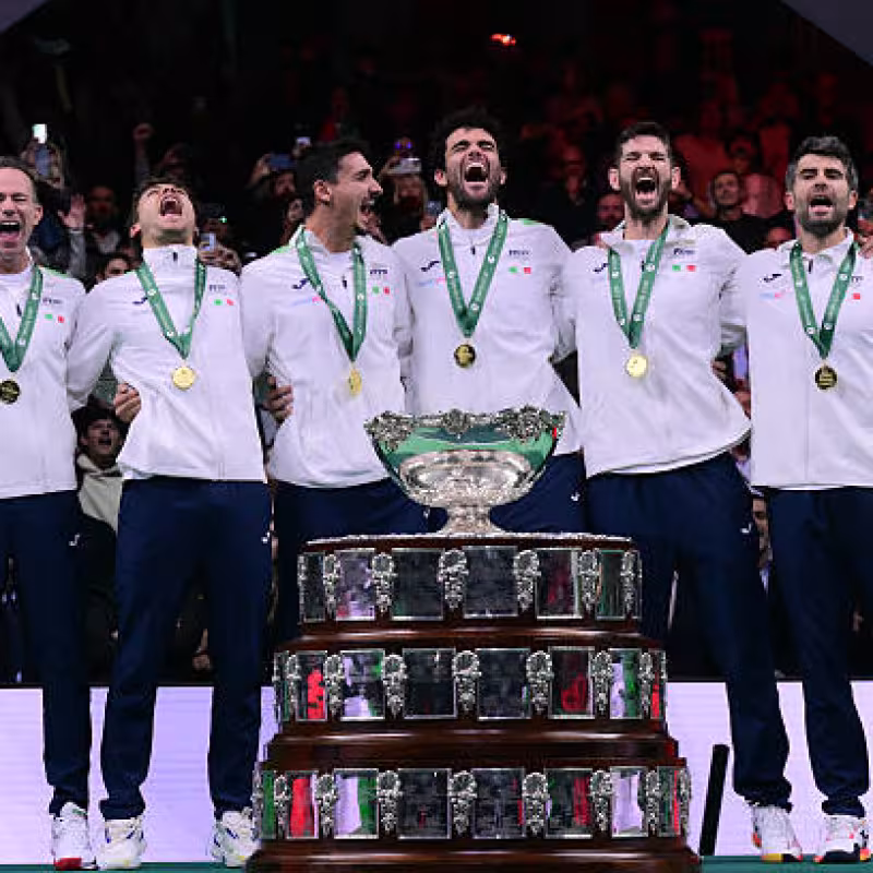 Italy, the world's tennis powerhouse. Photo: Getty Images.