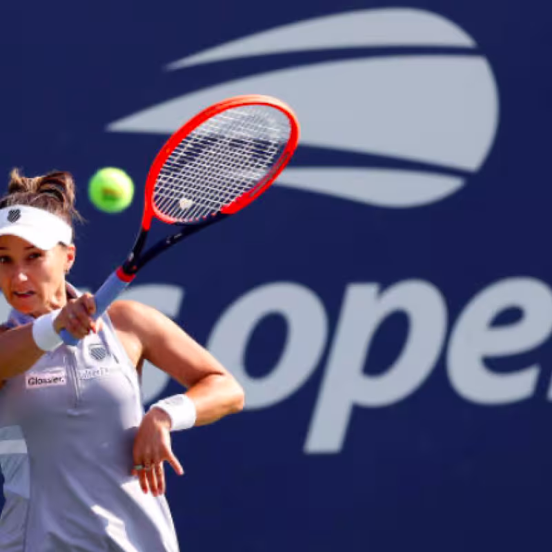 Lauren Davis announces her retirement from tennis. Source: Getty