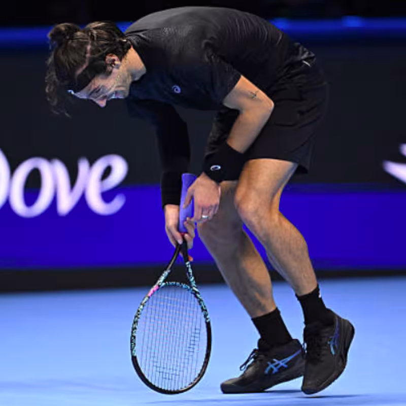 Lorenzo Musetti's participation in the Davis Cup Finals is at risk. Source: Getty