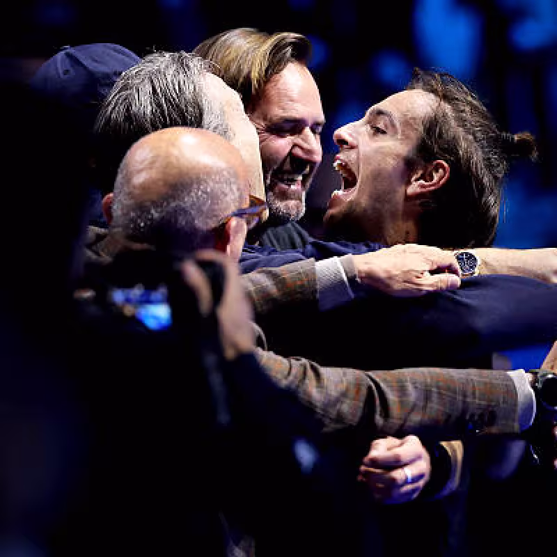 Musetti, after his epic victory against De Miñaur: "This match is among the top three of my career." Photo: Getty Images