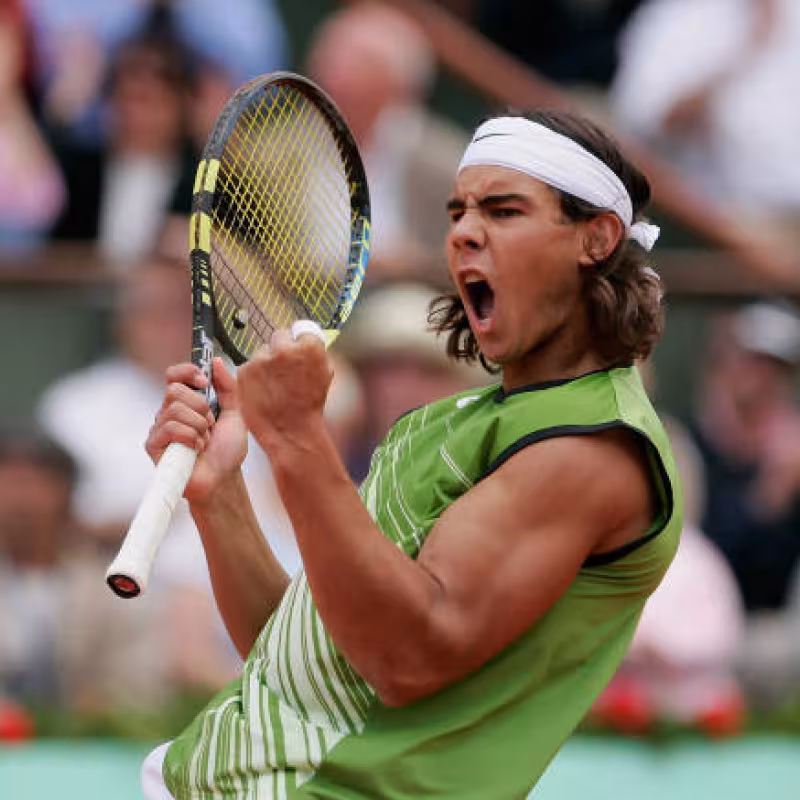 Nadal chooses the best point he has won at Roland Garros. Photo: Getty Images