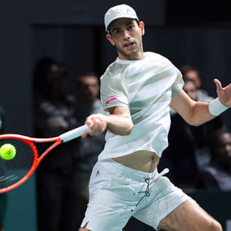 Nuno Borges, next rival of Novak Djokovic in Athens. Source: Getty