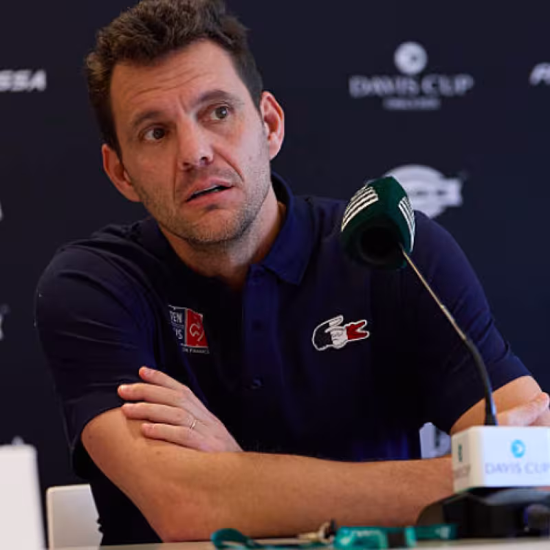 The French captain comments on Moutet's frivolity. Source: Getty