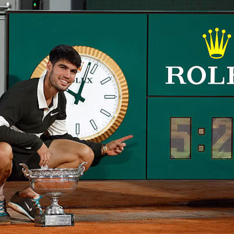 Who is the tennis player who has spent the most hours on court during 2025? Photo: Getty Images