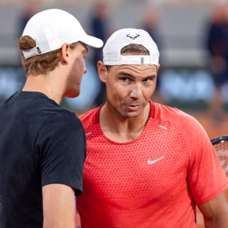 Sinner's First Impression When He Met Nadal: "Humanly, He's Incredible" Photo: Gettyimages