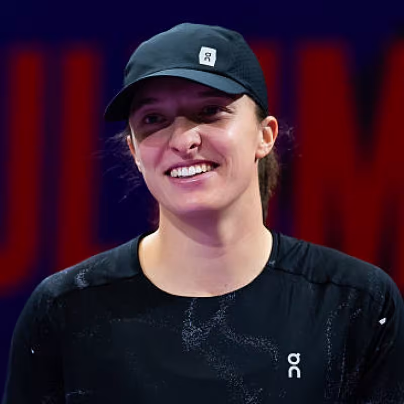 Swiatek shows no mercy in the debut of the WTA Finals and crushes Keys. Photo: Gettyimages