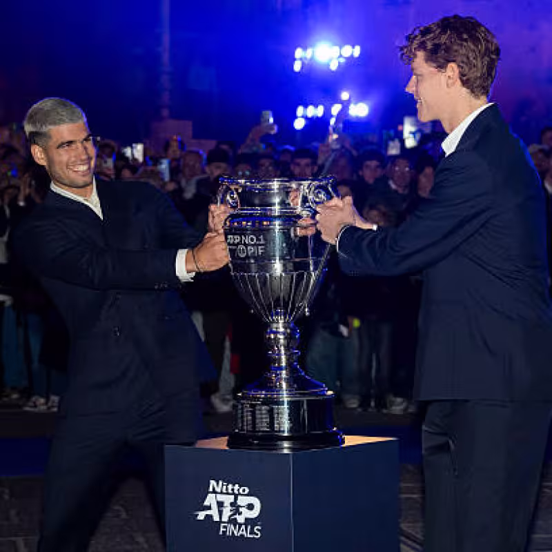 The Sinner-Alcaraz are already eating at the Big3 table: the data that proves it. Photo: Getty