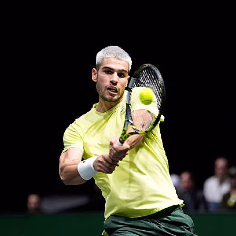 Carlos Alcaraz, options to reclaim number 1. Photo: gettyimages