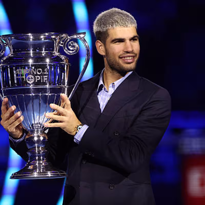 Alcaraz: "This life is much harder than people think." Photo: Getty