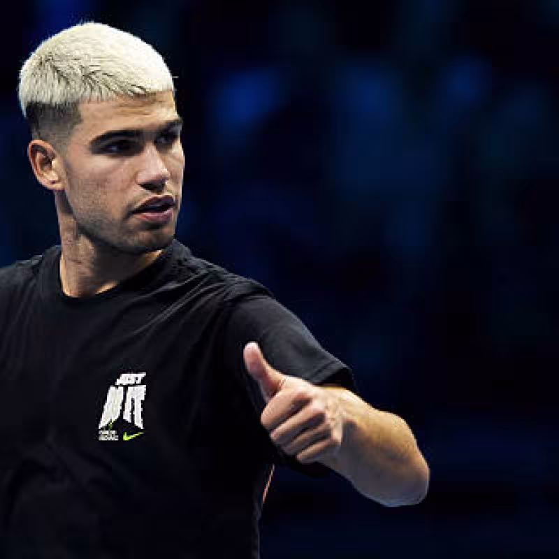 Carlos Alcaraz, number 1 target at ATP Finals. Photo: gettyimages