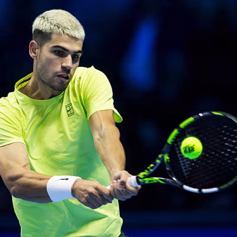 Carlos Alcaraz Could Face Sinner in ATP Finals 2025 Semifinals. Photo: gettyimages