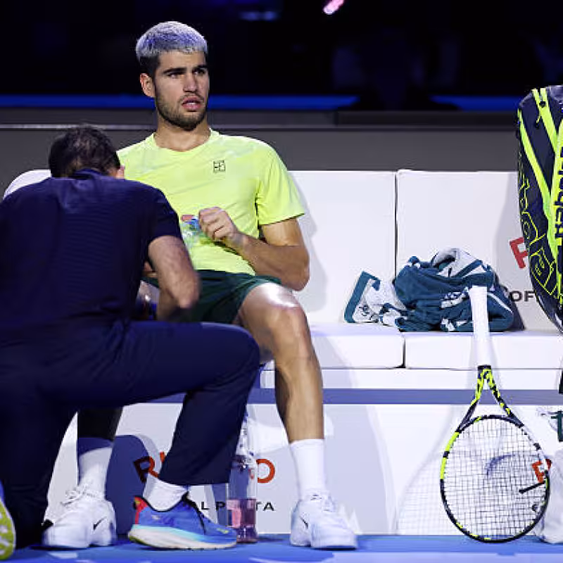 Carlos Alcaraz, exhibitions. Photo: gettyimages