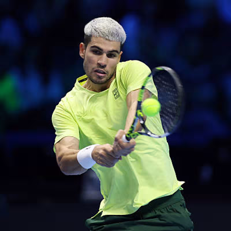 Carlos Alcaraz, award as number 1. Photo: gettyimages