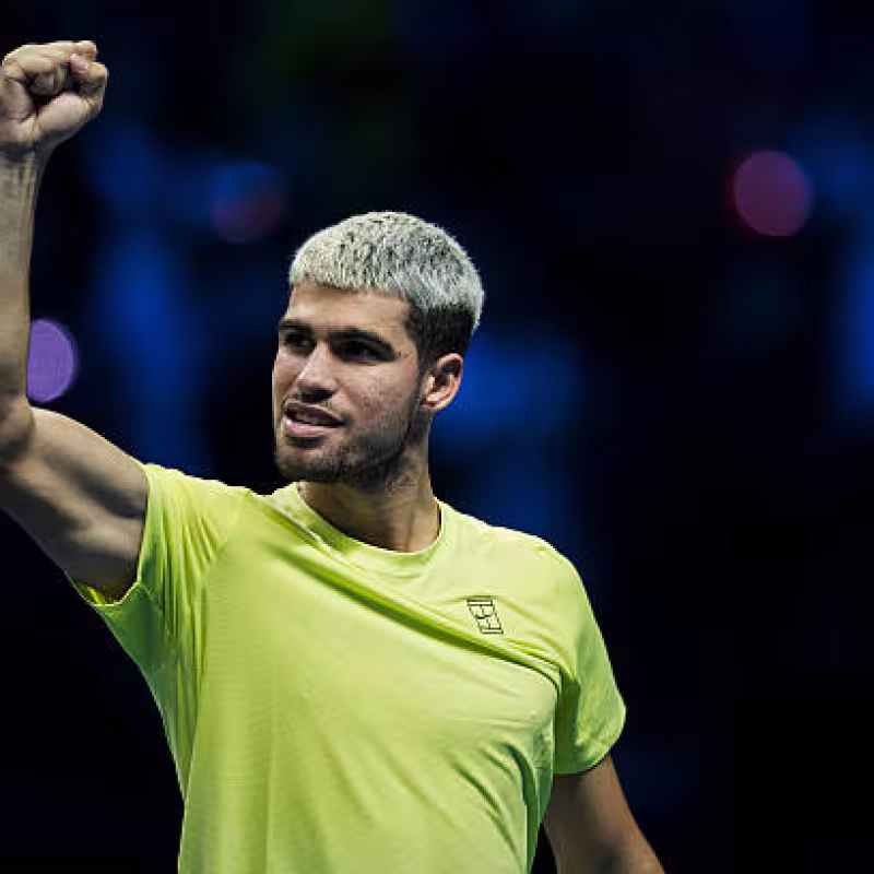 Alcaraz matches one of Nadal's best seasons. Photo: Getty.