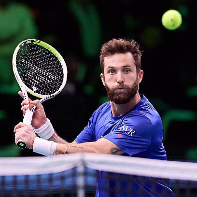 Moutet apologizes for his controversial shot: "I would have liked to offer more to my country". Photo: Getty