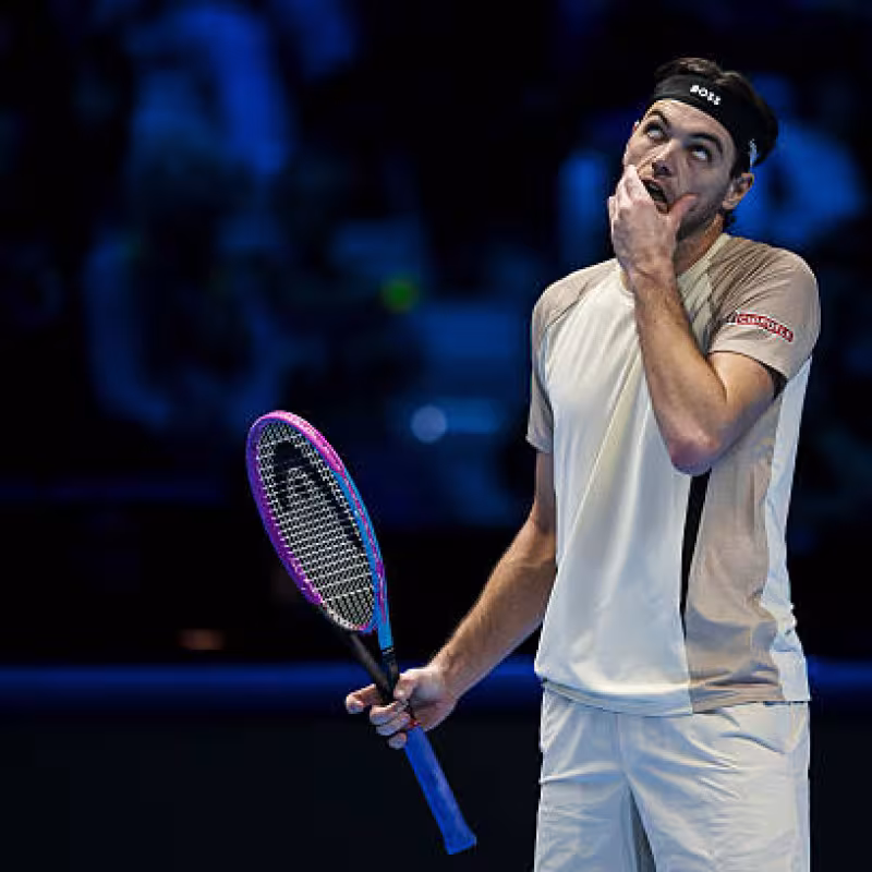 Taylor Fritz, frustration by Sinner and Alcaraz. Photo: gettyimages