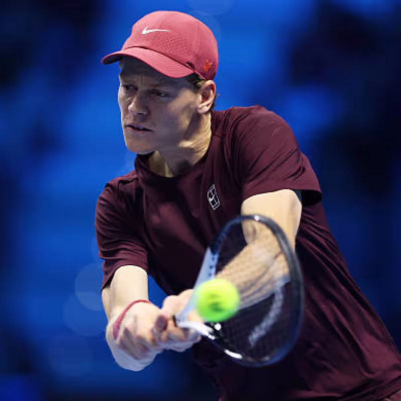 Jannik Sinner, stepped up to number 1. Photo: gettyimages