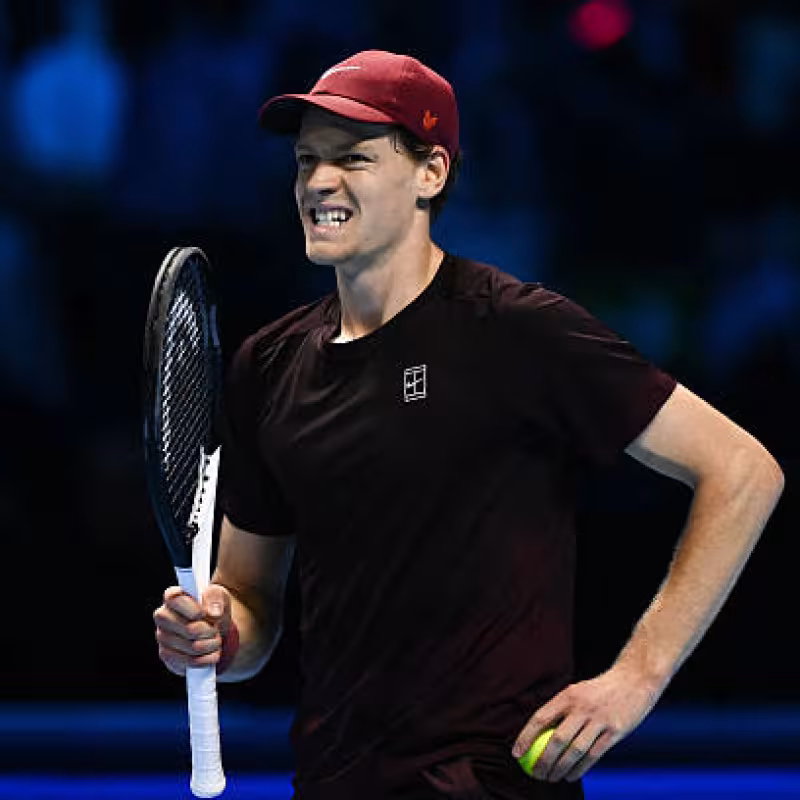 Jannik Sinner, feats as ATP Finals champion 2025. Photo: gettyimages.