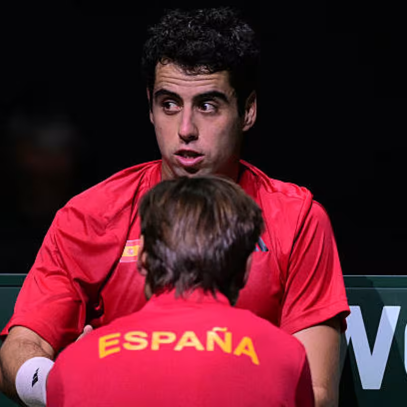 Munar, after losing to Zverev: "I'm a bit annoyed right now." Photo: Getty