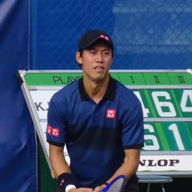 Kei Nishikori, return to the courts. Photo: gettyimages