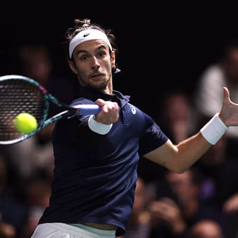Lorenzo Musetti in Athens. Photo: gettyimages
