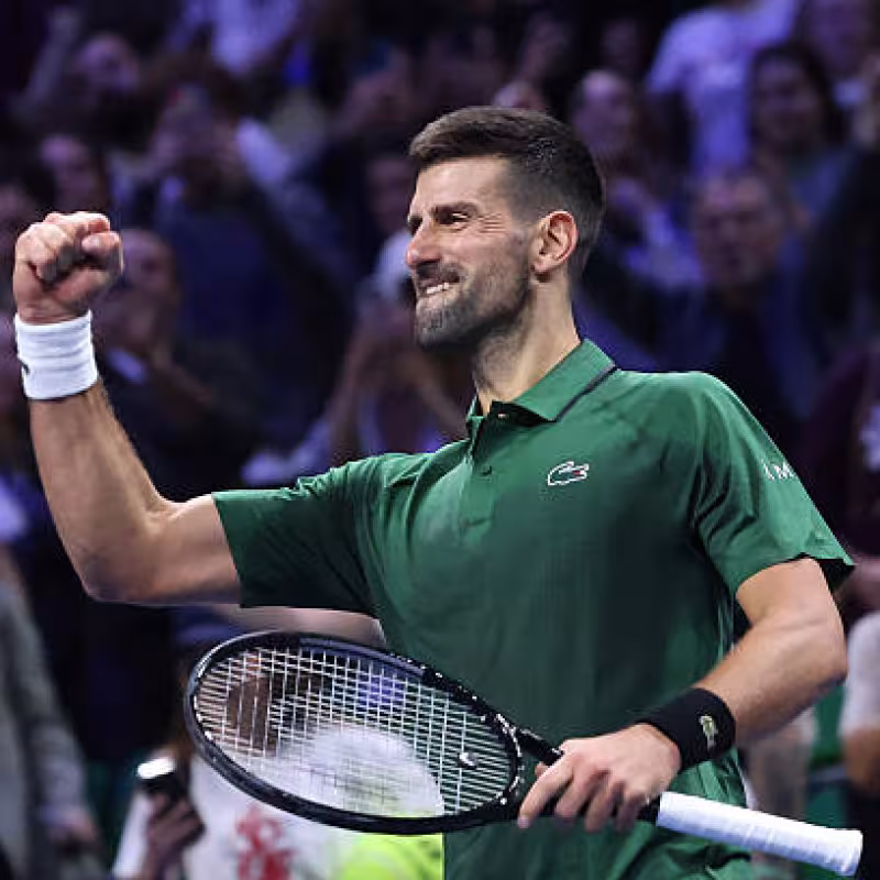 Novak Djokovic, finalist in Athens. Photo: gettyimages