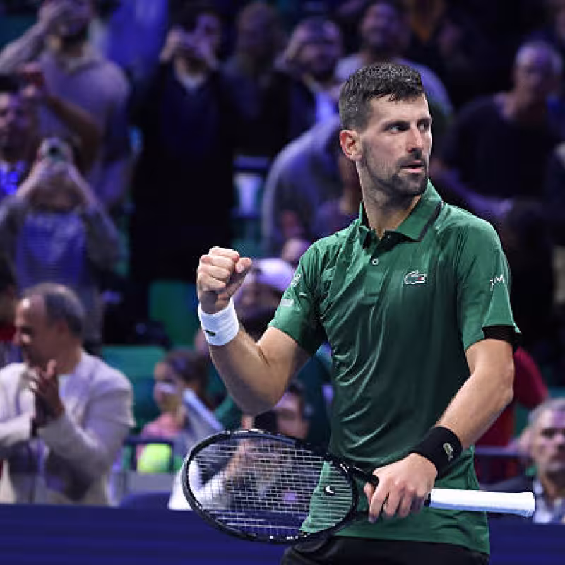 Novak Djokovic at ATP Athens 2025. Photo: Getty