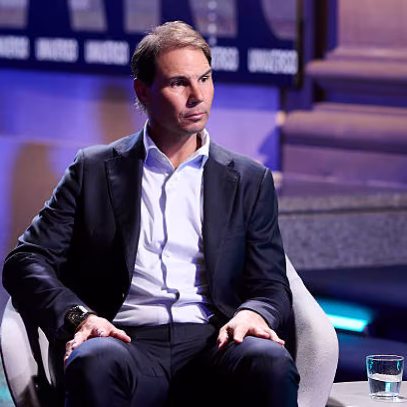 Rafa Nadal on Universo Valdano. Photo: Getty