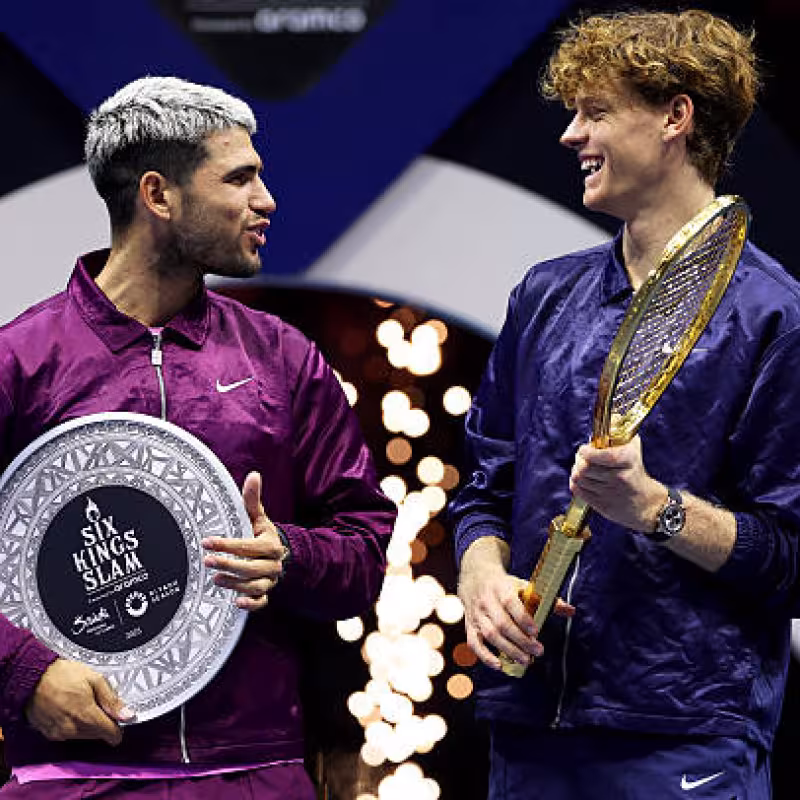 Alcaraz and Sinner met again in Turin before the ATP Finals.