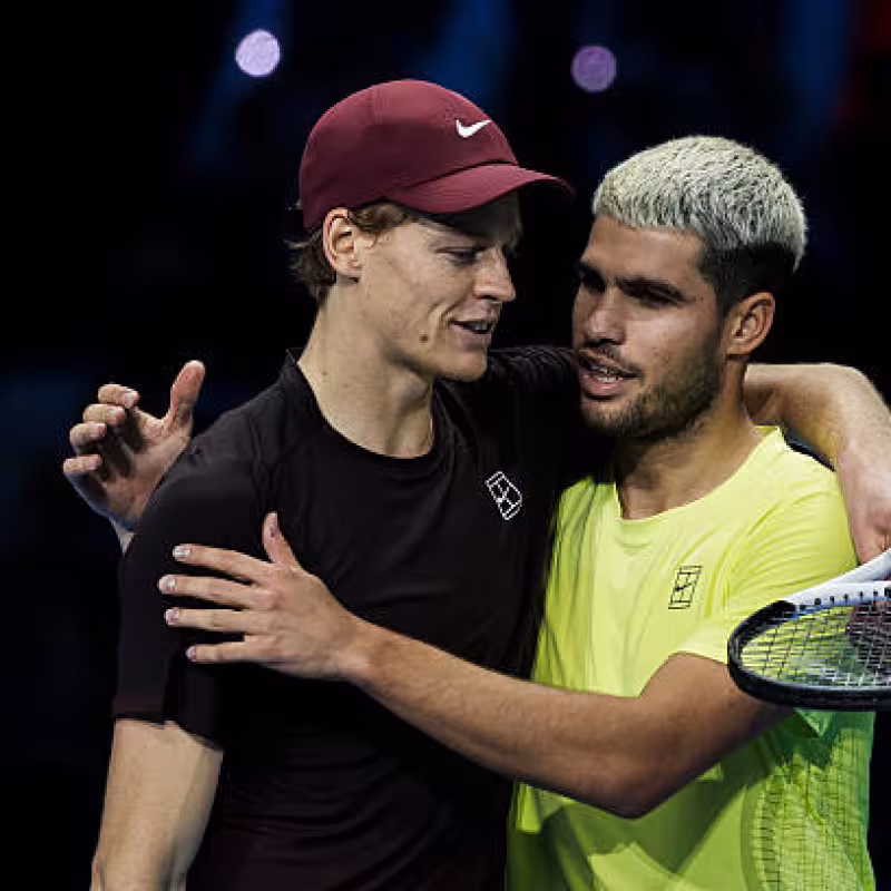Alcaraz and Sinner discuss their rivalry: "We play a fundamental role in the appeal of our sport". Photo: Getty Images