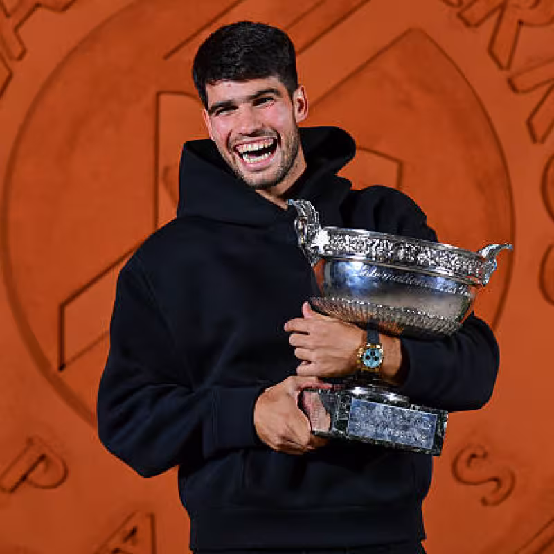 These have been the best moments of Carlos Alcaraz's 2025. Photo: Getty Images