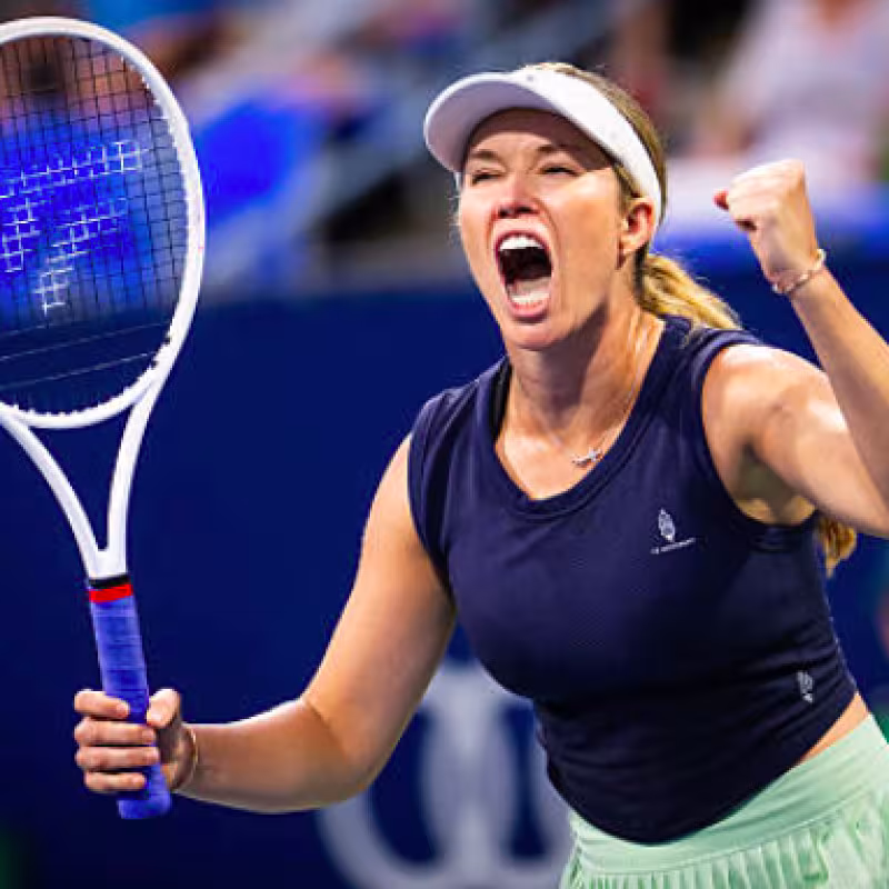 Danielle Collins celebrates her 32nd birthday. Source: Getty