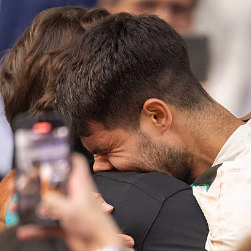 Kiko Navarro, Alcaraz's first coach, on Ferrero's departure: "I don't think Carlitos made the decision." Photo: Gerryimages