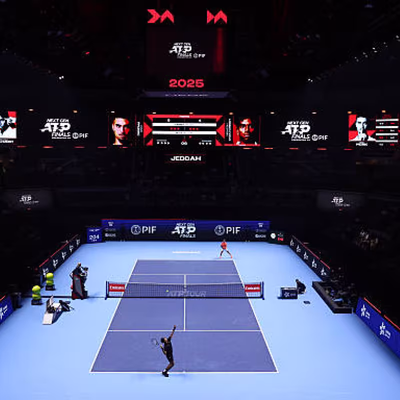 Friday, December 19th Match Schedule at Next Gen ATP Finals 2025: Jódar - Landaluce, in the third round. Photo: Gettyimages.