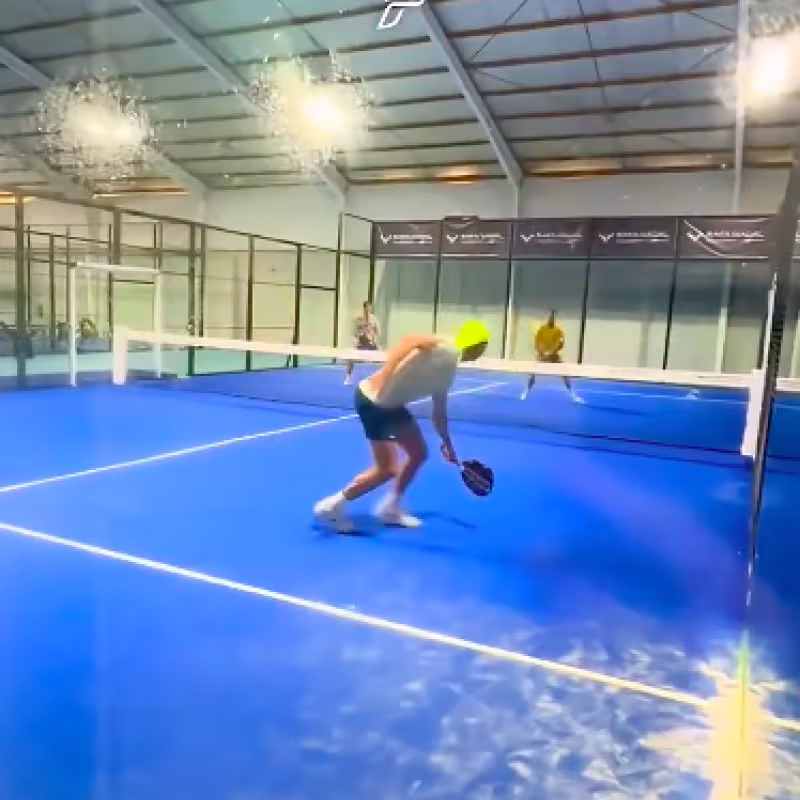 Nadal surprises with his great level playing paddle. Source: Twitter