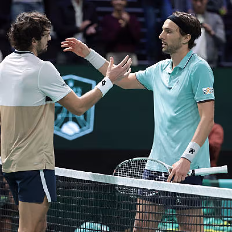 Vacherot and Rinderknech to play doubles together at the Australian Open 2026. Photo: Getty Images