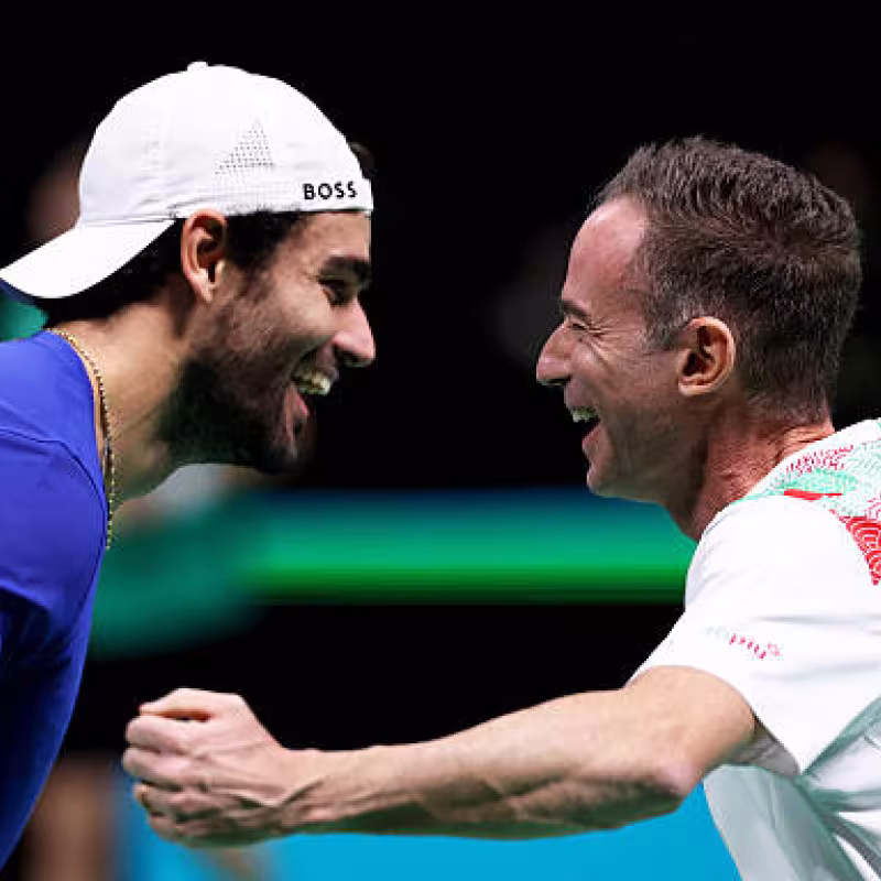Berrettini spoke up in support of Sinner and Musetti.