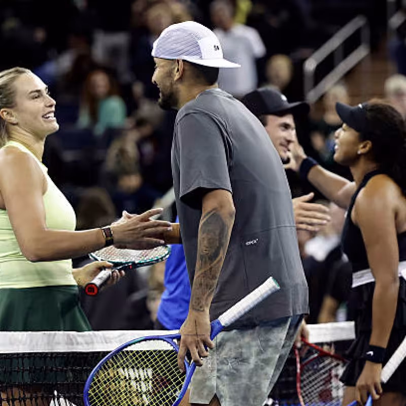 Kyrgios talks about Sabalenka and Battle of the Sexes. Photo: gettyimages