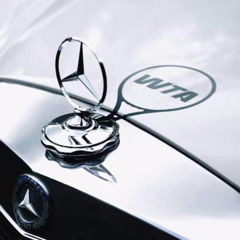 Agreement between Mercedes and WTA.
