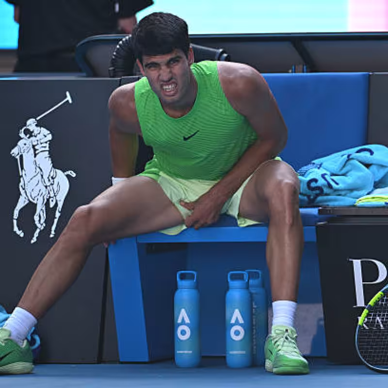 Alcaraz explains his retirement feint that confused Zverev
