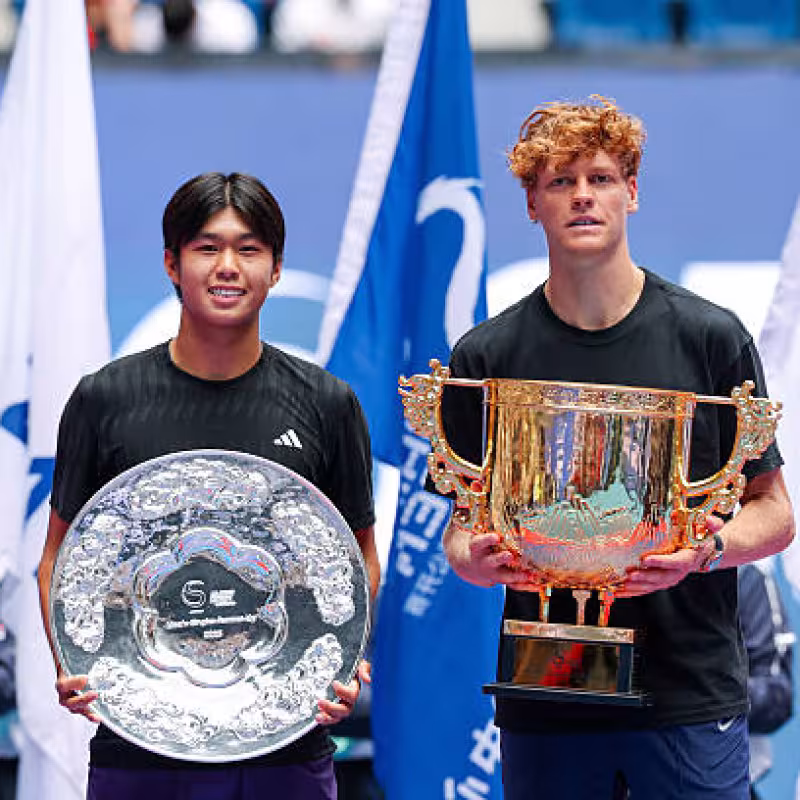 Tien's Relief in Knowing He Will Be a Seed at the Australian Open: "It Means I Won't Have to Face Sinner in the First Round." Photo: Gettyimages